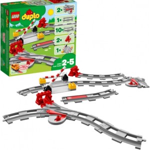Lego 10882 DUPLO Railroad Tracks Konstruktors