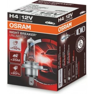Osram H4 Night Breaker Unlimited Halogēna spuldze 12V / 60/55W