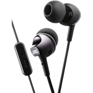 JVC HA-FR325-B-E Premium Sound Hаушники с пультом и микрофоном черный