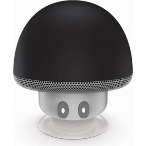 Setty Funny Mushroom 3W Bluetooth Skaļrunis 280mAh ar iebūvētu mikrofonu Black