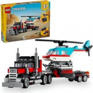 Lego 31146 Flatbed Truck with Helicopter Конструктор