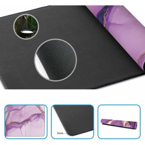 Alogy Desk pad for mouse keyboard Anti-slip gaming protective mat xxl 88x40 Alogy Marble Pink