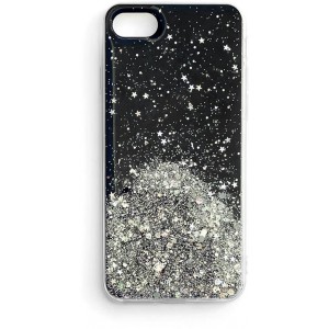 Hurtel Star Glitter Shining Cover for iPhone 13 Pro Max black (universal)