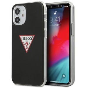 Guess GUHCP12SPCUCTLBK iPhone 12 mini 5.4" black/black hardcase Triangle Collection (universal)