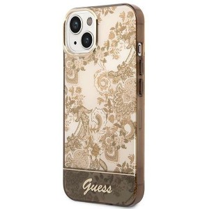 Guess GUHCP14MHGPLHC iPhone 14 Plus 6.7" ocher hardcase Porcelain Collection (universal)