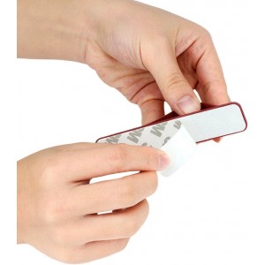 Hurtel Self-adhesive finger holder with zipper - light blue (universal)