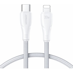 Joyroom USB C - Lightning 20W Surpass Series cable for fast charging and data transfer 1.2 m white (S-CL020A11) (universal)