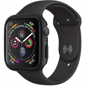 Spigen THIN FIT Apple Watch 4/5/6 / SE (44MM) BLACK (universal)