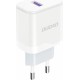 Dudao A20EU USB-A 18W wall charger - white + USB-A - Lightning cable (universal)