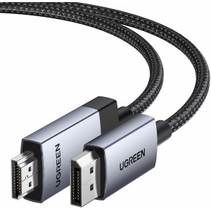 Ugreen DP119 DisplayPort / HDMI 4K 60Hz cable 1m - gray (universal)