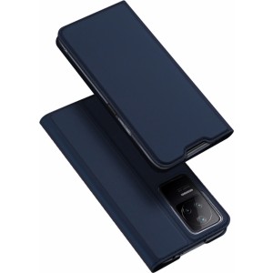 Dux Ducis Skin Pro Holster Cover Flip Cover for Xiaomi Poco F4 5G blue (universal)