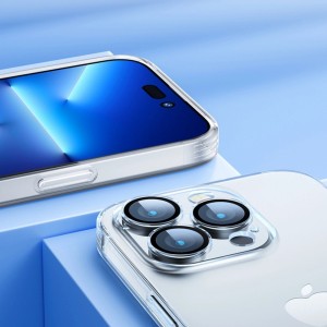 Joyroom 14Q Case iPhone 14 Plus Case Cover with Camera Cover Transparent (JR-14Q3 transparent) (universal)