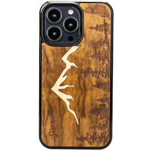 Bewood Wooden case for iPhone 13 Pro Bewood Imbuia Mountains (universal)