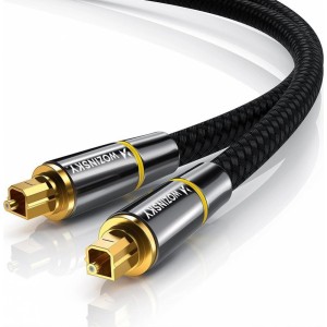 Wozinsky digital optical audio fiber cable Toslink SPDIF 3m black (WOPT-30) (universal)