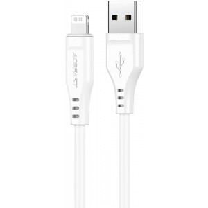 Acefast MFI USB cable - Lightning 1.2m, 2.4A white (C3-02 white) (universal)