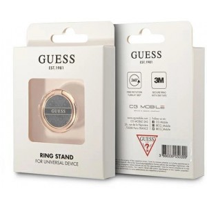 Guess Ring stand GURSHG4SK black/black 4G (universal)
