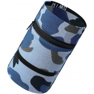 Hurtel Fabric armband on the arm for running fitness, camo blue (universal)