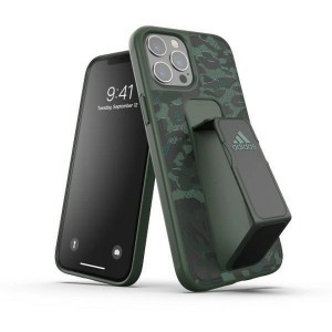 Adidas SP Grip Case Leopard iPhone 12 Pro Max green/zielony 43723 (universal)