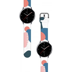 Hurtel Strap Moro Band For Samsung Galaxy Watch 46mm Silicone Strap Watch Bracelet Pattern 10 (universal)