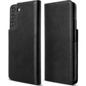 Ringke Folio Signature Flip Leather Case for Samsung Galaxy S22 + (S22 Plus) Black (FSS118R262) (universal)