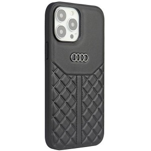 Audi Genuine Leather iPhone 13 Pro / 13 6.1" black/black hardcase AU-TPUPCIP13P-Q8/D1-BK (universal)