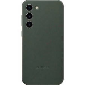 Samsung Leather Cover case for Samsung Galaxy S23+ case made of natural leather green (EF-VS916LGEGWW) (universal)