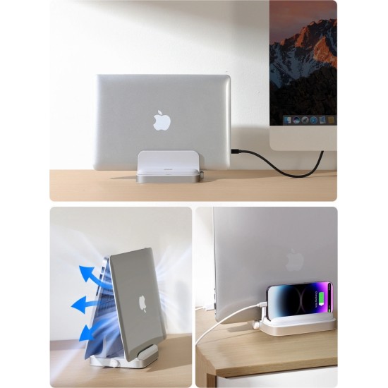 Joyroom laptop stand holder white (JR-ZS374) (universal)