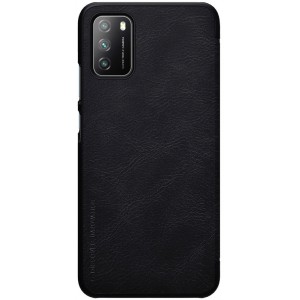 Nillkin Qin leather holster case for Xiaomi Poco M3 black (universal)