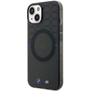 BMW Pattern MagSafe case for iPhone 15 / 14 / 13 - gray (universal)