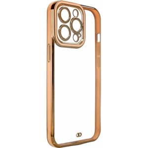 Hurtel Fashion Case Cover for Xiaomi Redmi Note 11 Pro Gold Frame Gel Cover Gold (universal)