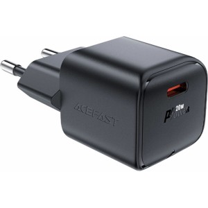 Acefast A73 Mini PD 20W GaN USB-C wall charger - black (universal)