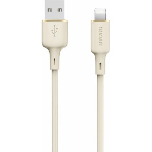 Dudao L7SL USB-A - Lightning 5A cable 1m - beige (universal)