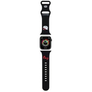 Hello Kitty Silicone Kitty Head strap for Apple Watch 38/40/41mm - black (universal)