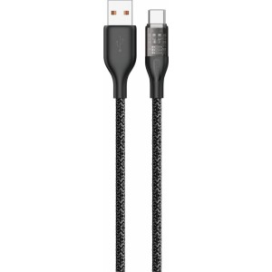 Dudao Fast charging cable 120W 1m USB - USB-C Dudao L22T - gray (universal)