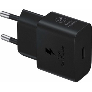Samsung EP-T2510XBEGEU 25W SFC GaN wall charger with USB-C cable - black (universal)