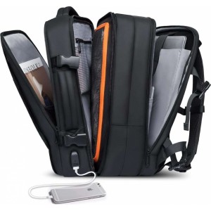 4Kom.pl Travel backpack Bange BackPack business expandable backpack Capacious bag for 17.3