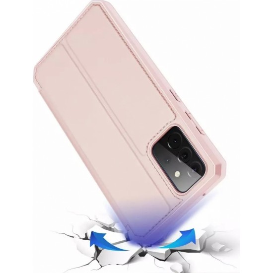 Dux Ducis Skin X holster cover with flip cover for Samsung Galaxy A72 4G pink