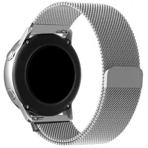 Producenttymczasowy Smartwatch strap Fancy universal strap for 22mm silver/silver