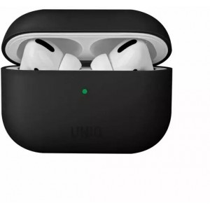 Uniq Protective case for UNIQ headphones Lino case for Apple AirPods Pro Silicone black/ink black