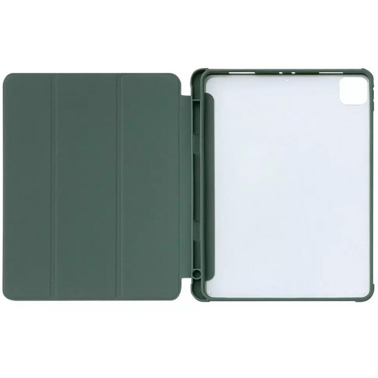 4Kom.pl Stand Tablet Case Smart Cover case for iPad Pro 12.9'' 2021 with stand function green