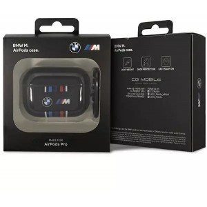 BMW BMAP22SWTK case for AirPods Pro cover black/black Multiple Colored Lines