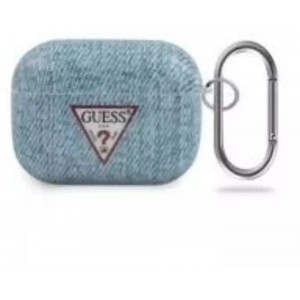 Guess GUACAPTPUJULLB AirPods Pro cover niebieski/light blue Jeans Collection