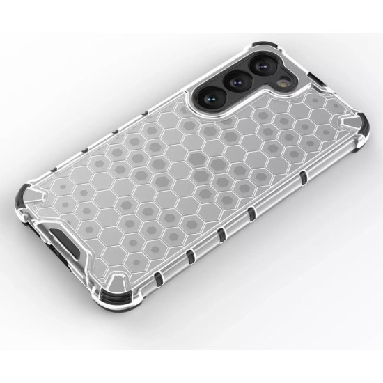 Samsung Honeycomb case for Samsung Galaxy S23 armored hybrid cover black