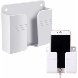 Alogy phone wall mount phone stand charging hook White
