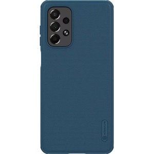 Nillkin Super Frosted Shield Pro durable case cover for Samsung Galaxy A73 blue