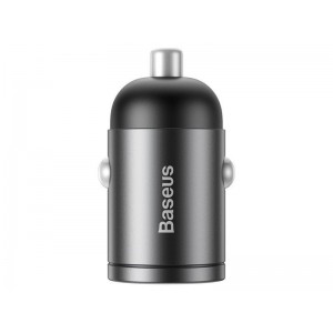 Baseus mini QC 3.0 5A 30W car charger Black