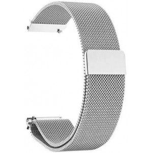 Producenttymczasowy Smartwatch strap Fancy universal strap for 22mm silver/silver
