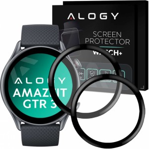 Alogy 2x Alogy 3D Flexible Glass for Xiaomi Amazfit GTR 3 Black
