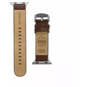 Producenttymczasowy X-Doria Lux smartwatch strap for Apple Watch 42/44/45mm brown/brown