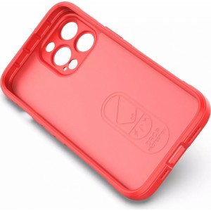 4Kom.pl Magic Shield Case for iPhone 13 Pro flexible armored cover red